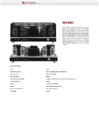 Luxman MQ-88U-Brochure 